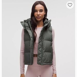 Lululemon Wunder Puff 600-Down-Fill Cropped Vest